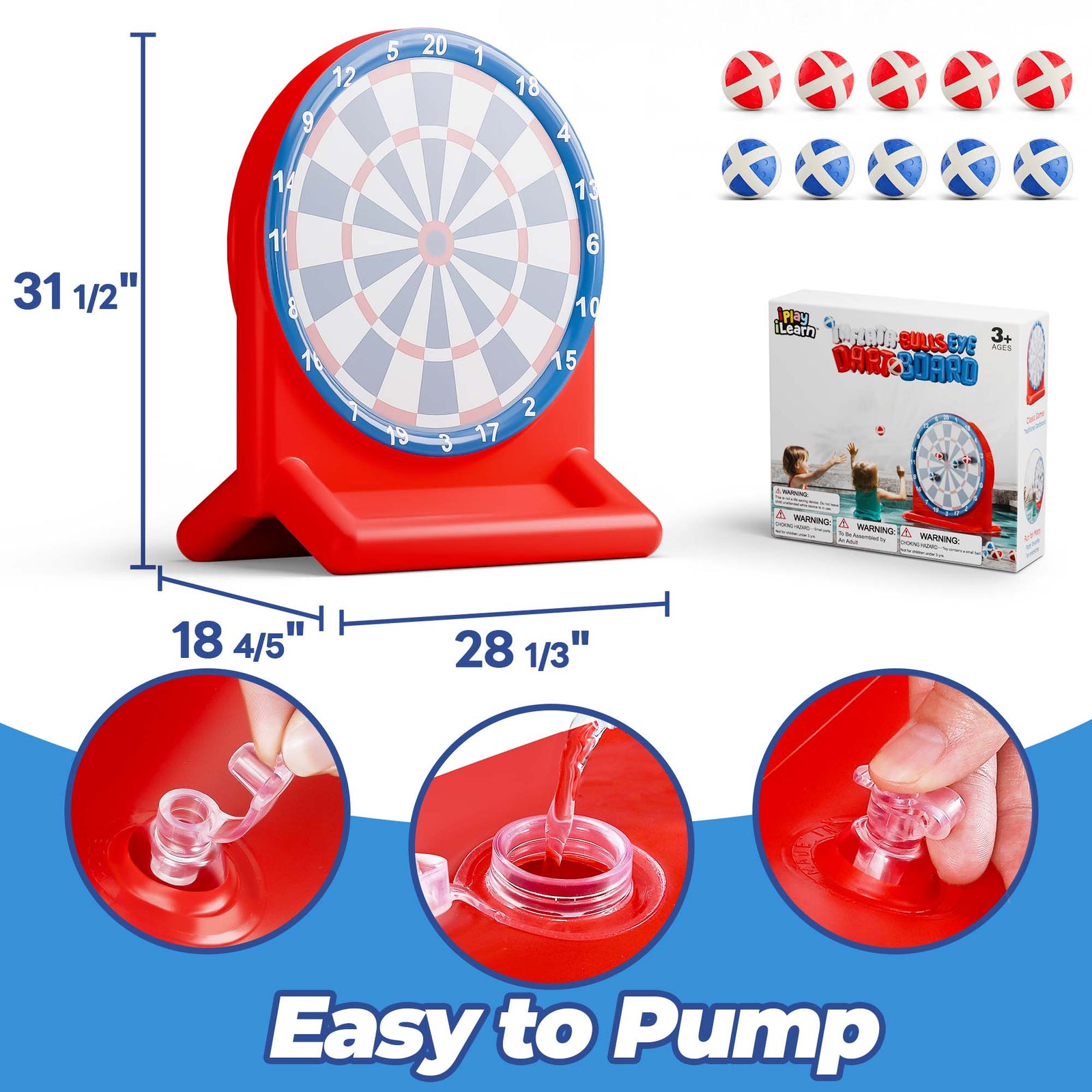 INSTA BULLS EYE DARTBOARD