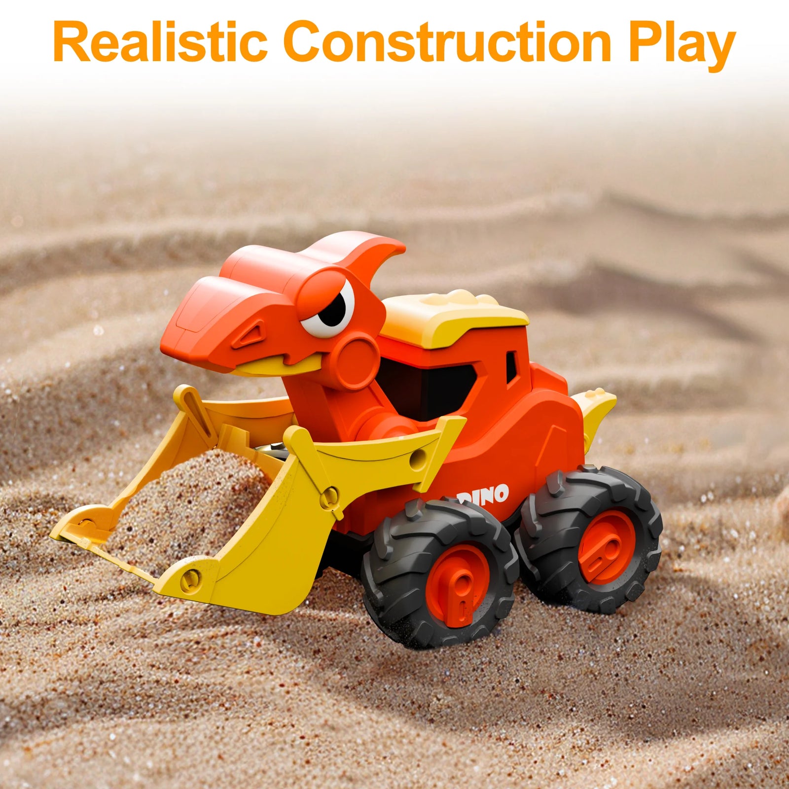 PRESS AND GO DINO CONSTRUCTIORS