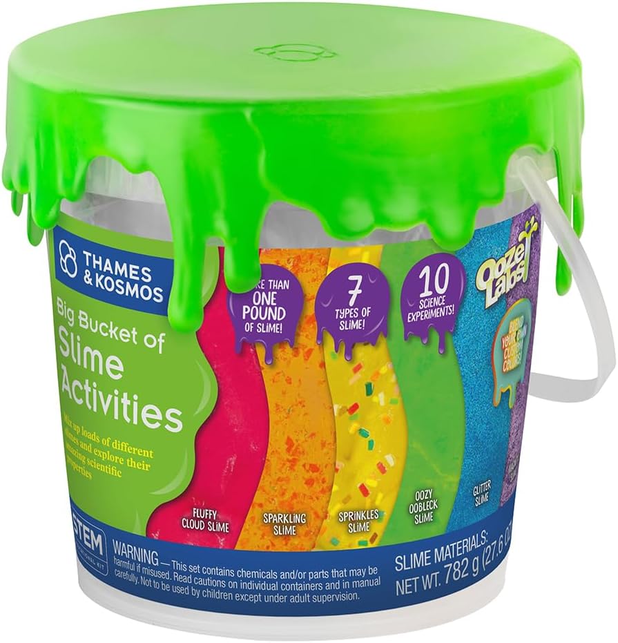 OOZE LABS BIG BUCKET OF SLIME ACTIVITIES