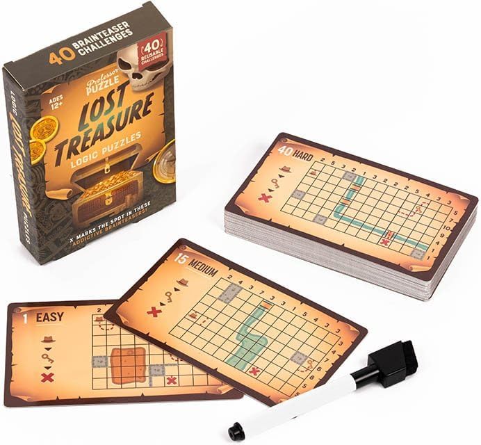 LOST TREASURE LOGIC PUZZLE