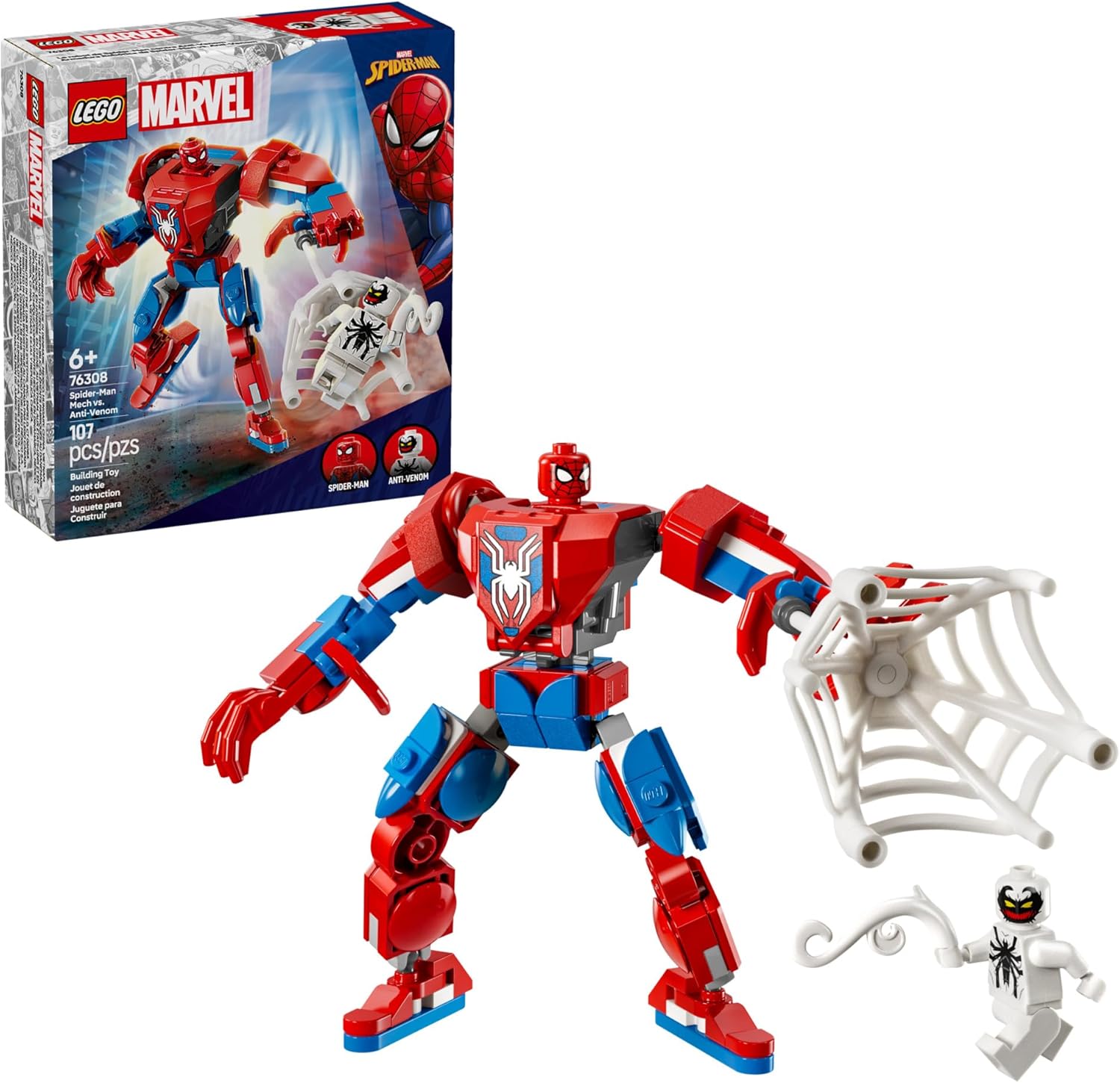 SPIDER MAN MECH VS ANTI VENOM