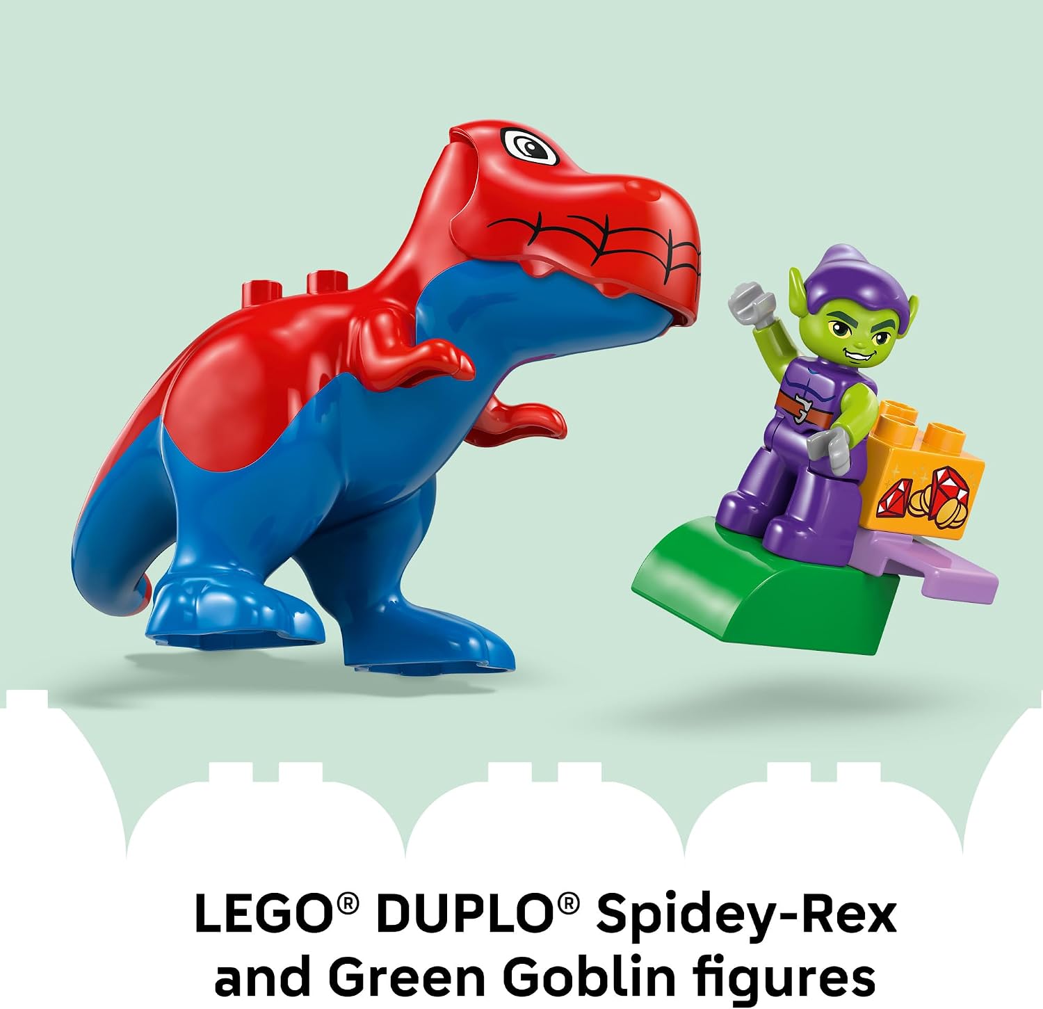 DINOSAUR SPIDEY REX VS GREEN GOBLIN