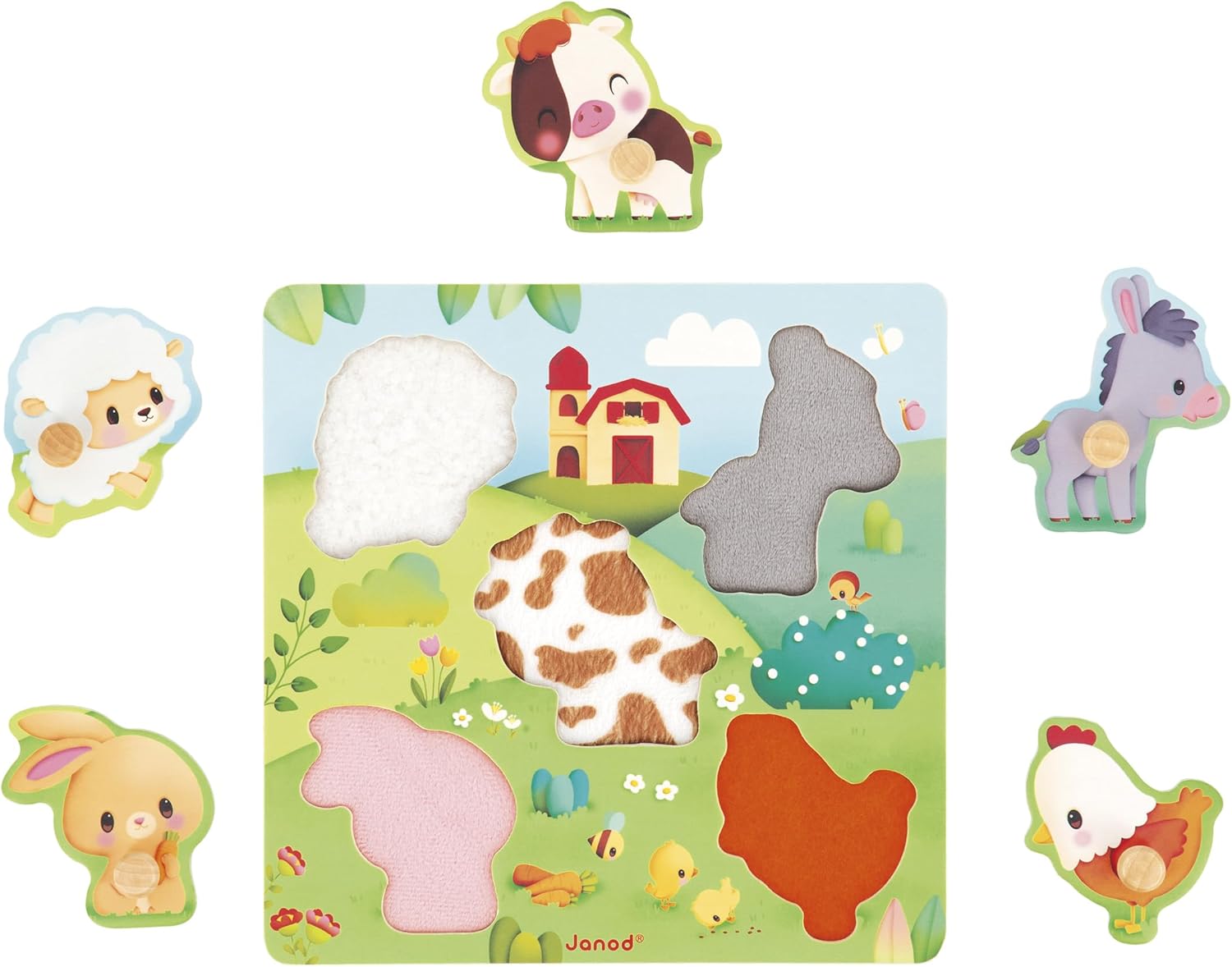 WELCOME TO THE FARM TACTILE PUZZLE