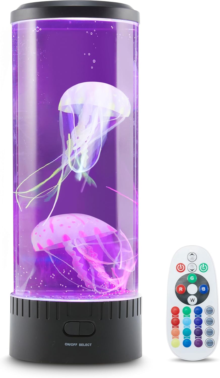 Jelly Fish Lamp LED Metallic