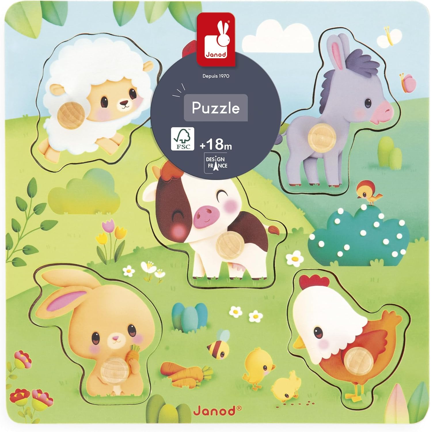 WELCOME TO THE FARM TACTILE PUZZLE