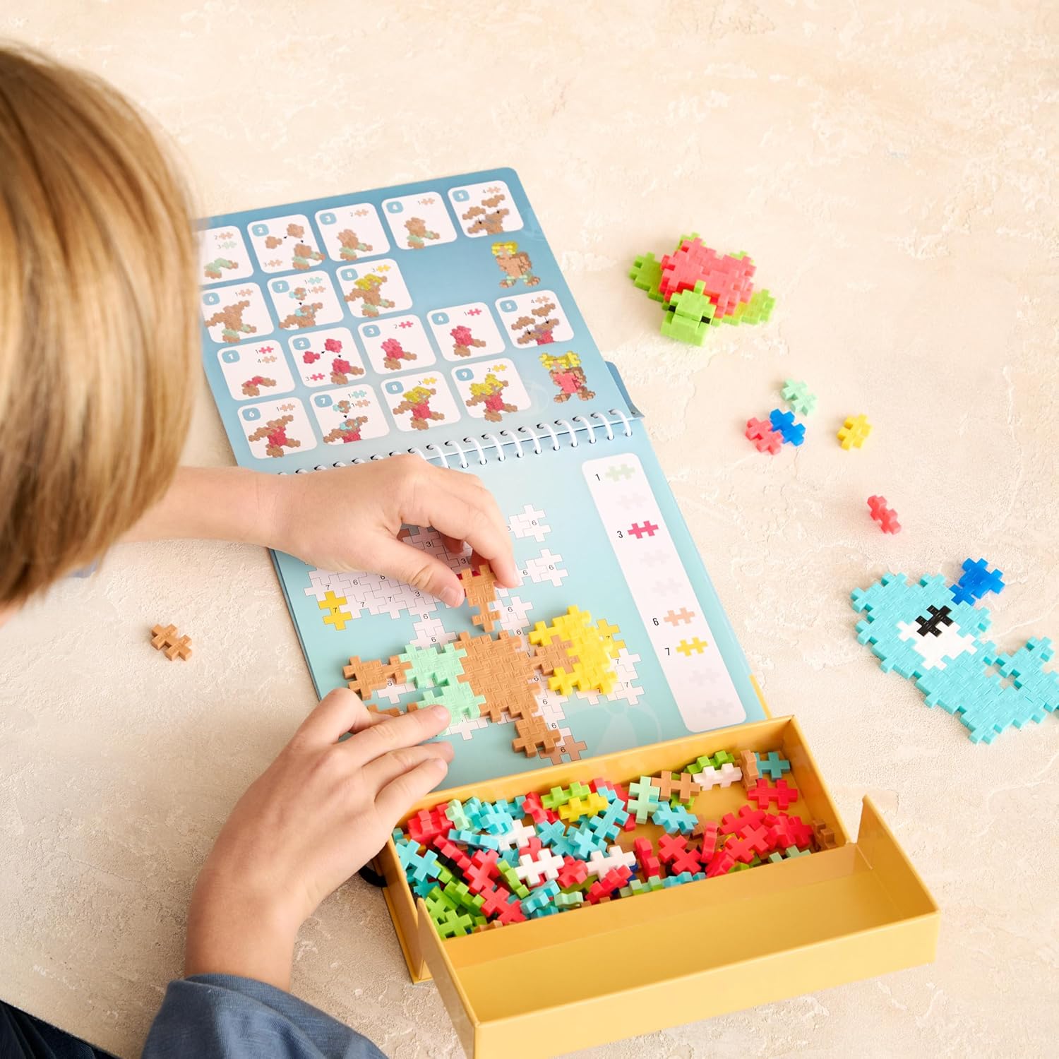 PUZZLE BY NUMBER ACTIVITY PAD OCEAN
