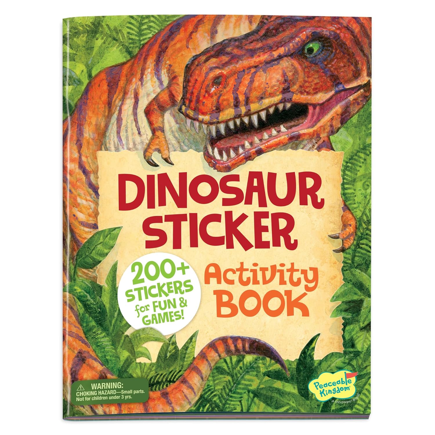 DINOSAUR STICKER ACTIVITY BOOK