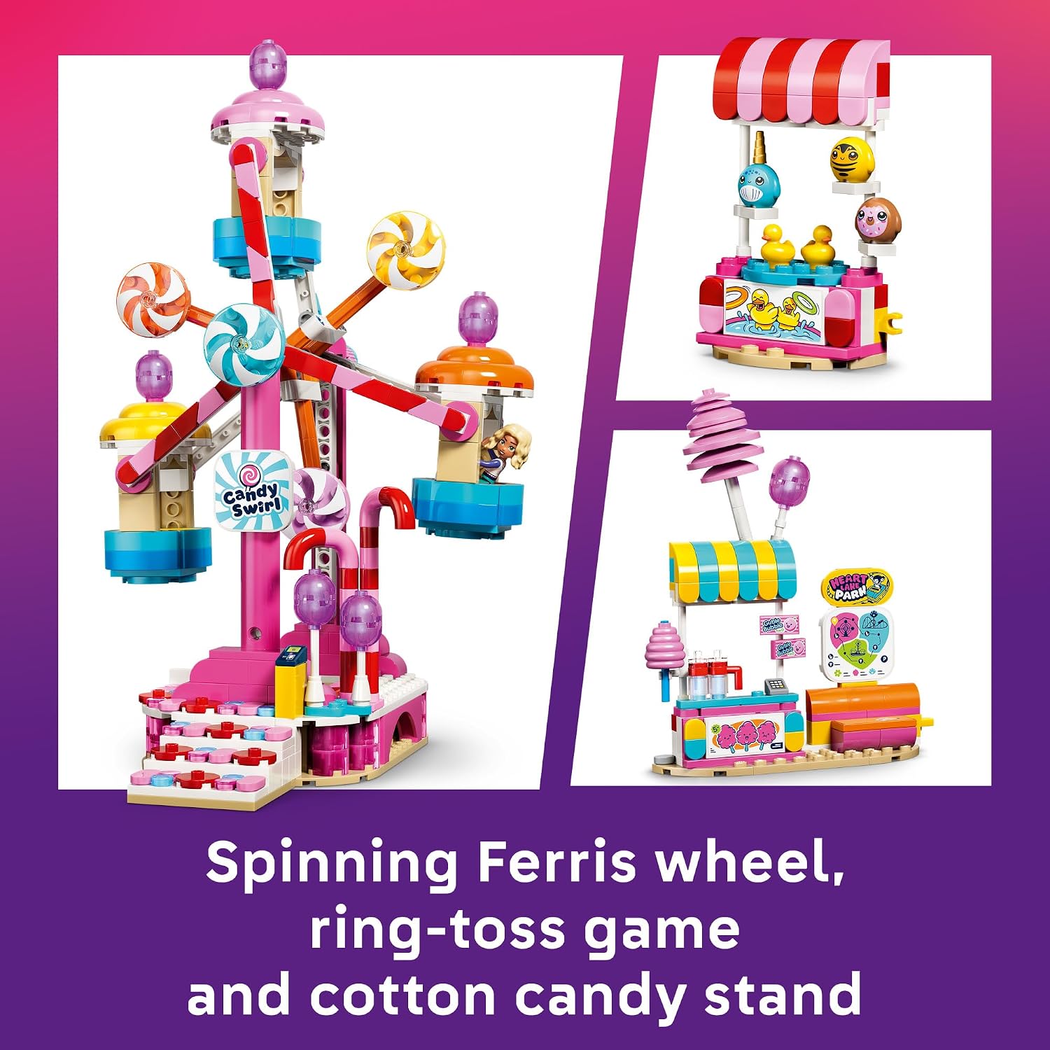 CANDY AND CUPCAKE FERRIS WHEEL