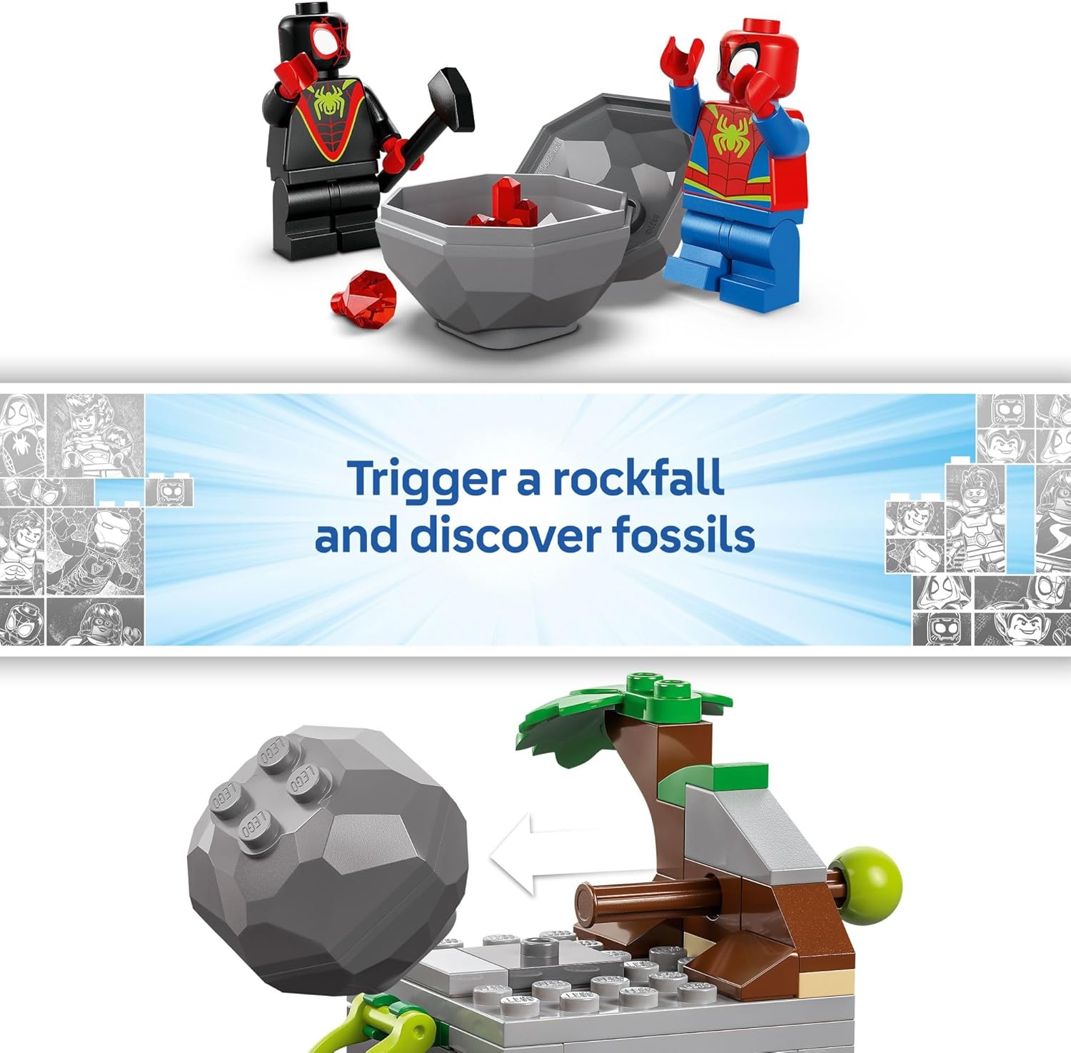 TEAM SPIDEY DINO CRAWLER RESCUE