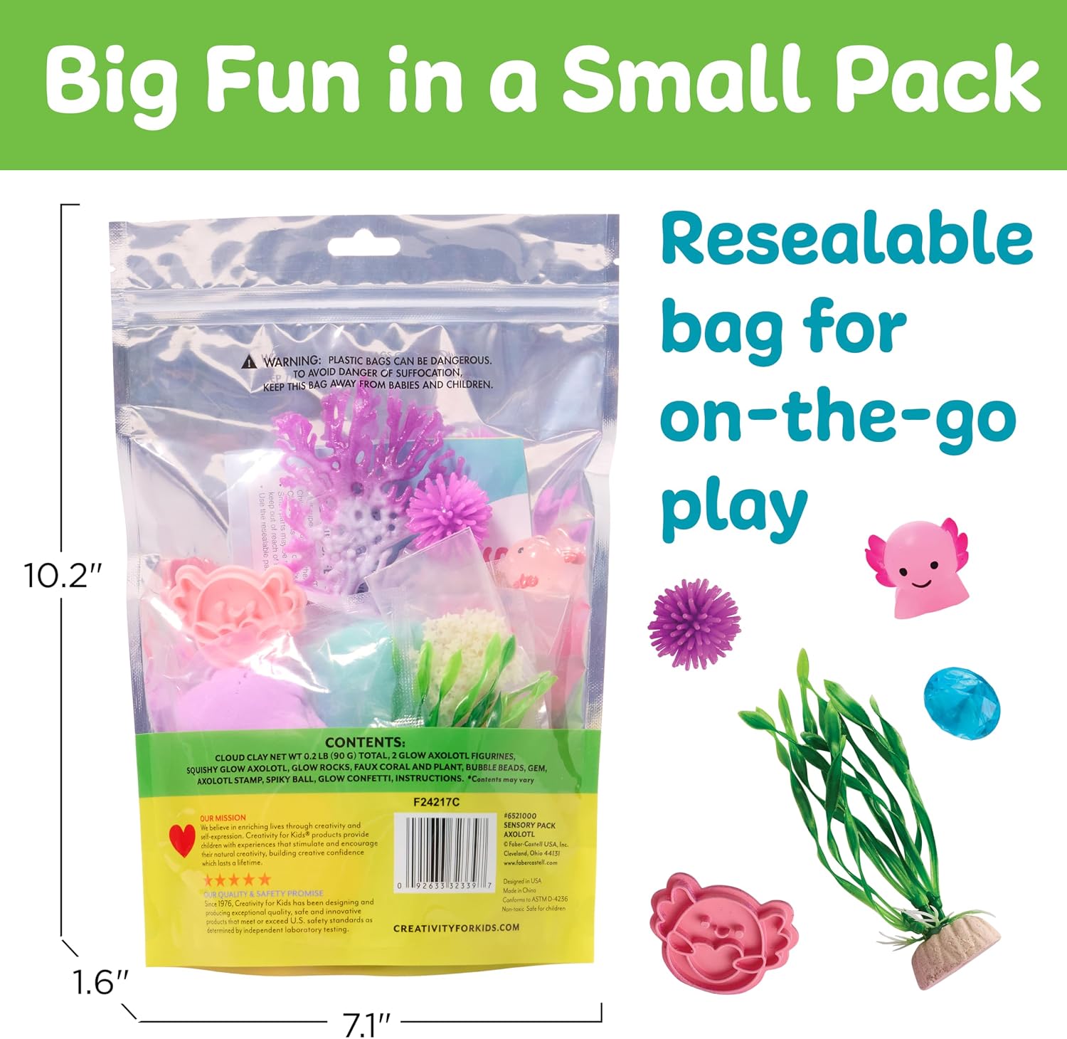 SENSORY PACK AXOLOTL