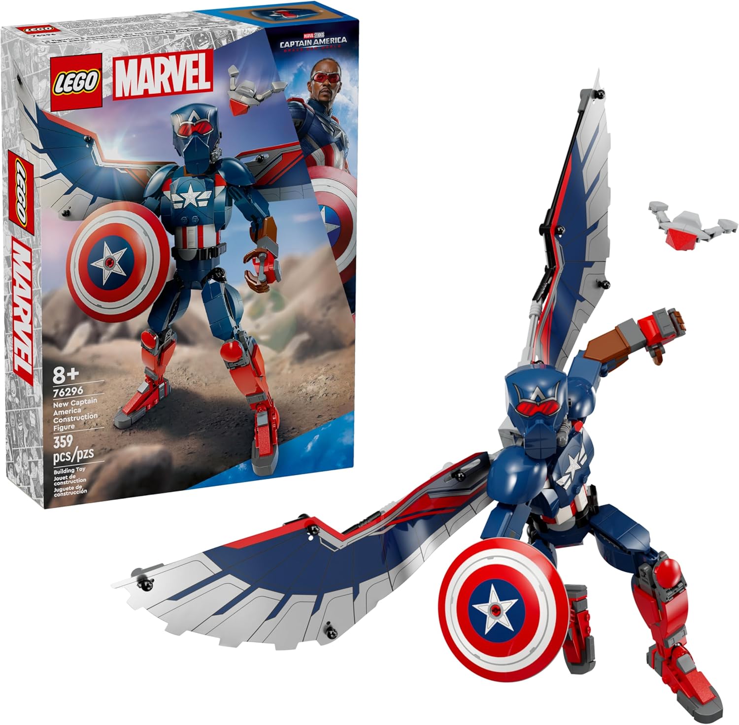 CAPTAIN AMERICA CONSTRUCTION FIGURE
