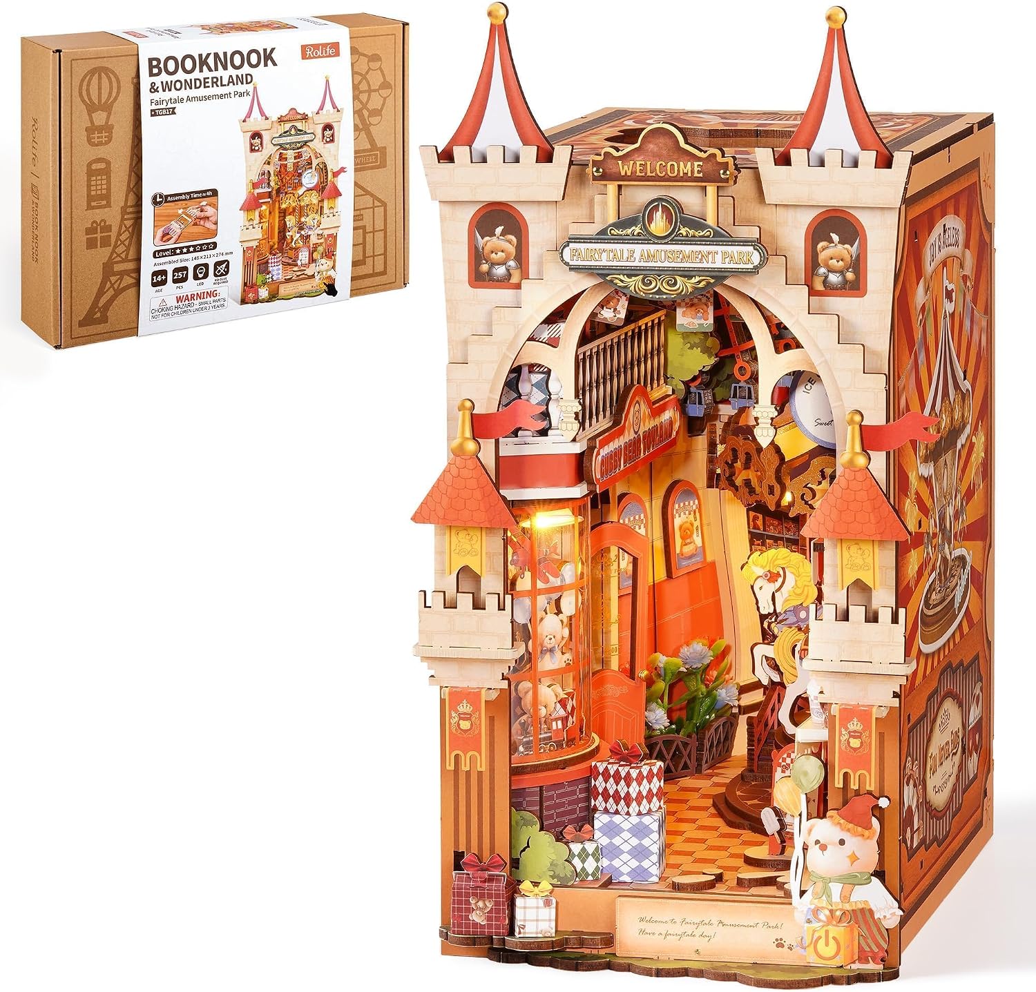 FAIRYTALE AMUSEMENT PARK BOOK NOOK