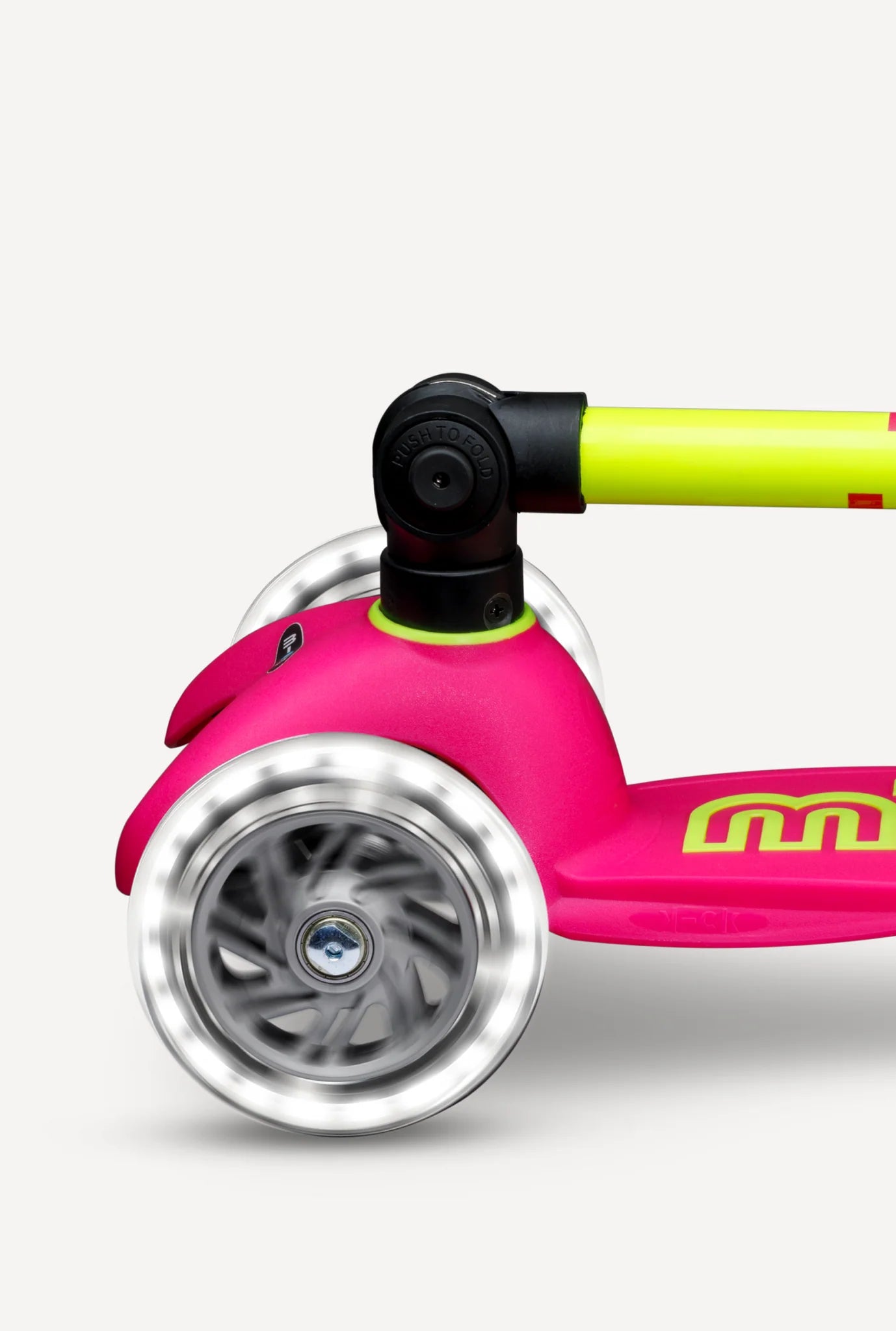 MINI DELUXE FOLDABLE LED NEON FLAMINGO YELLOW