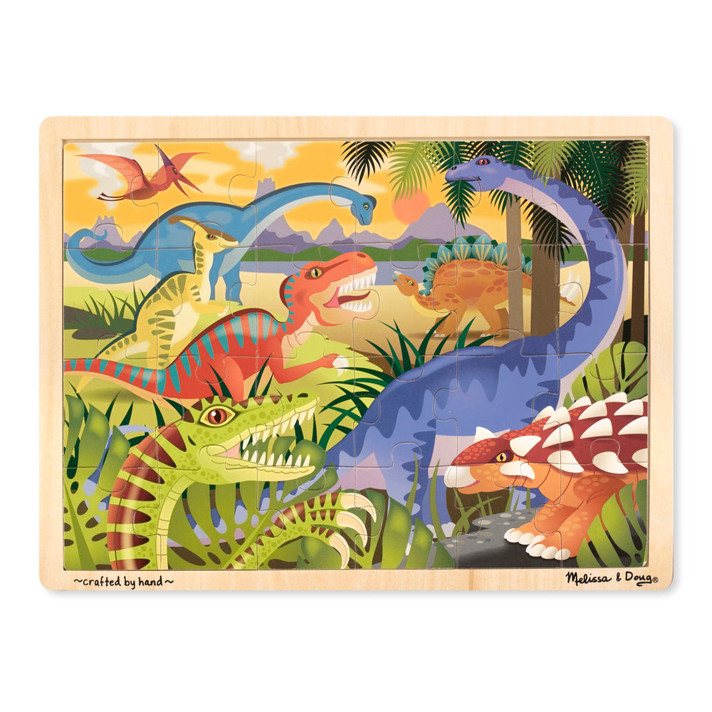 24 PC DINOSAUR PUZZLE