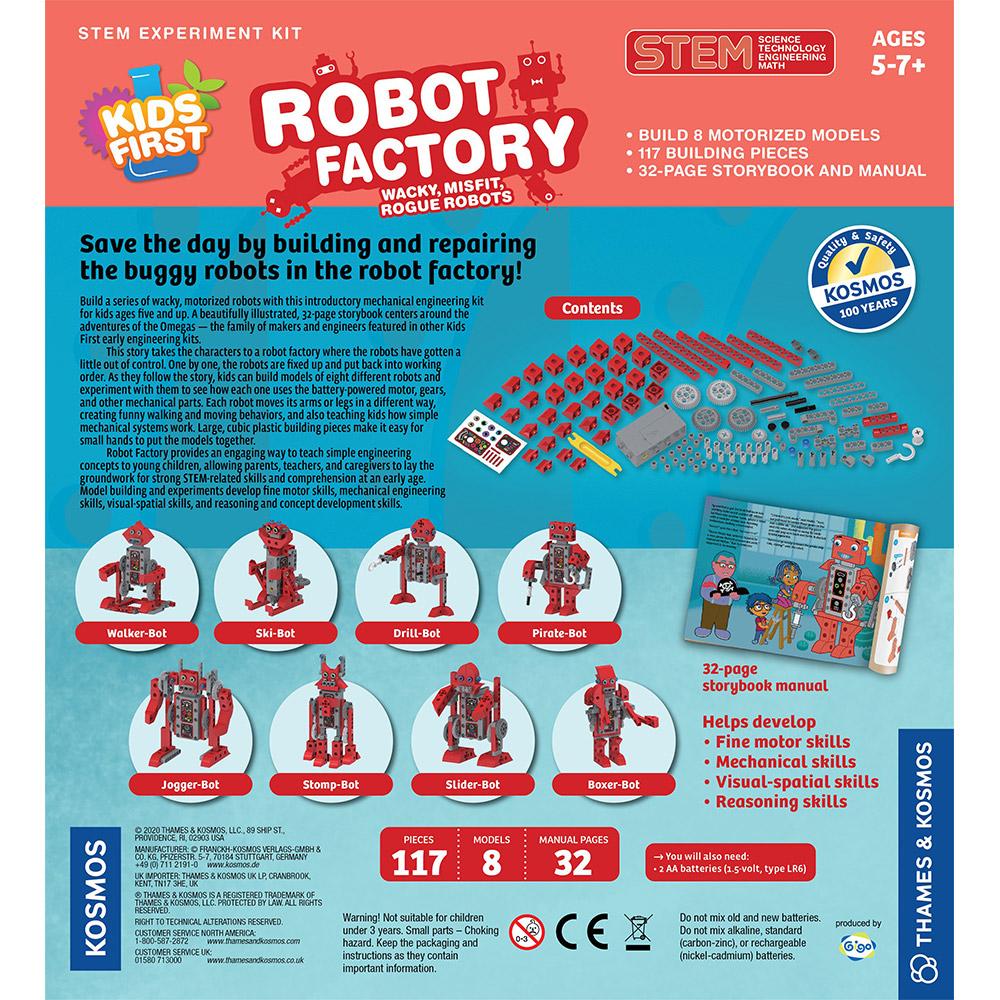 KIDS FIRST: ROBOT FACTORY: WACKY, MISFIT, ROGUE ROBOTS