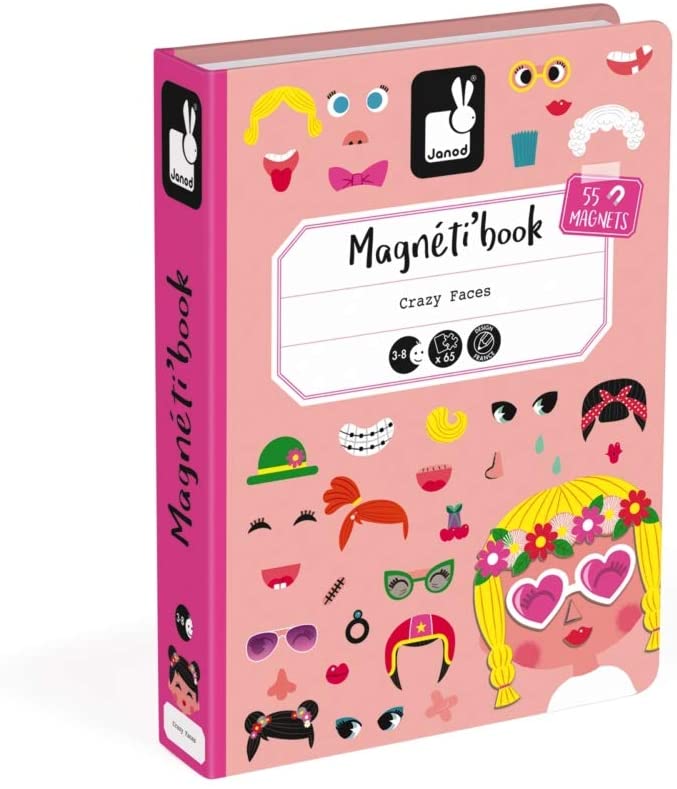 MAGNETIBOOK GIRLS CRAZY FACES