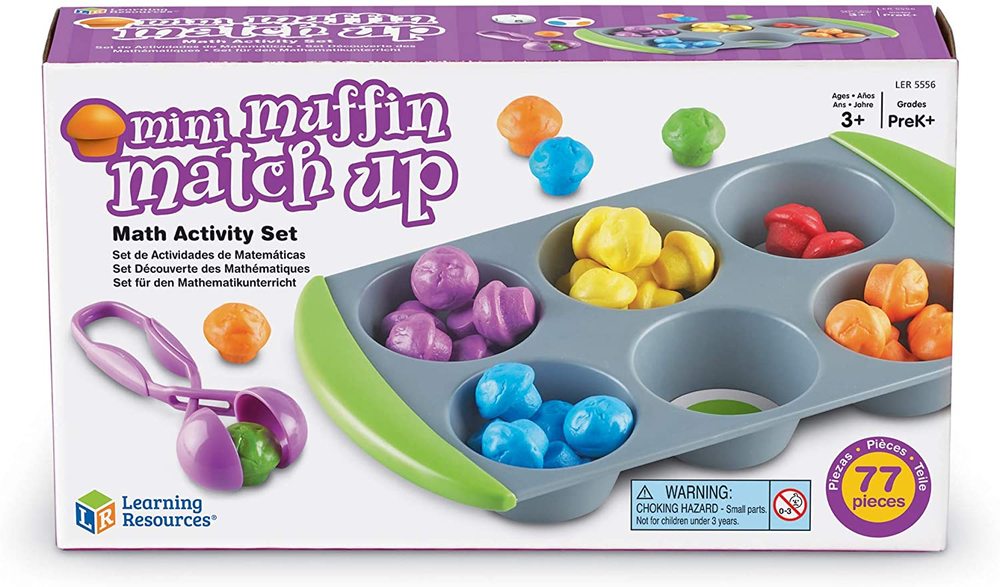 MINI MUFFIN MATCH UP MATH SET