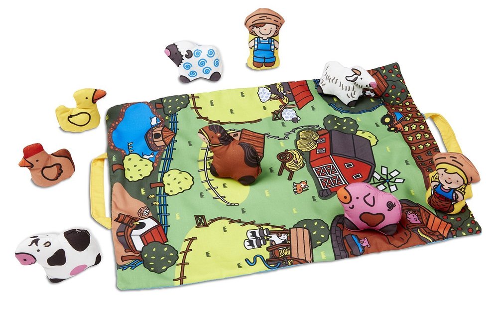 TAKE-ALONG FARM PLAY MAT