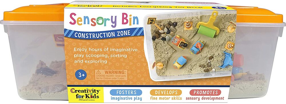 SENSORY BIN CONSTRUCTIONS ZONE