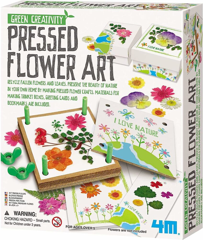 PRESSED FLOWER ART