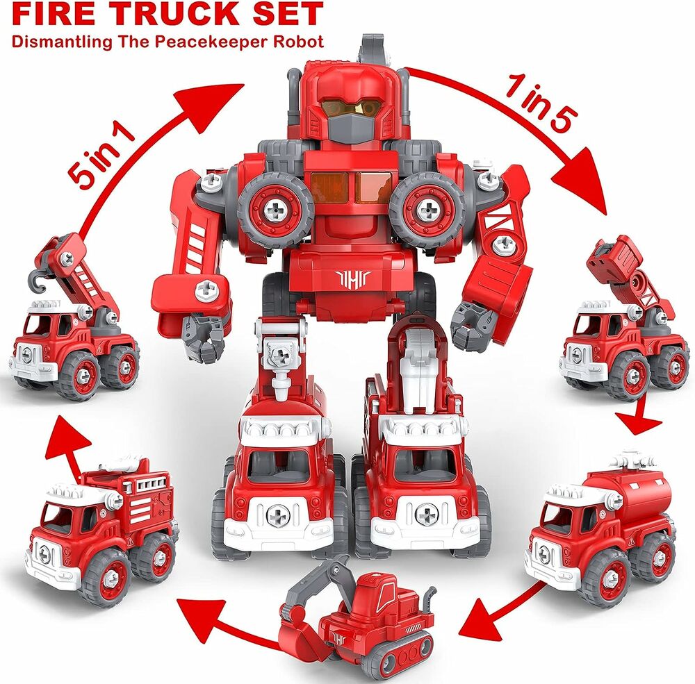 5 IN 1 TRUCK O BOT FIRE RESCUE