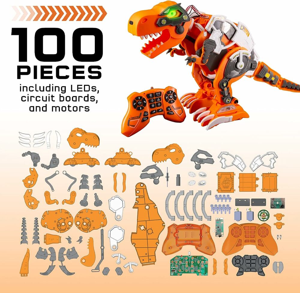 CODE AND CONTROL DINOSAUR ROBOT REX