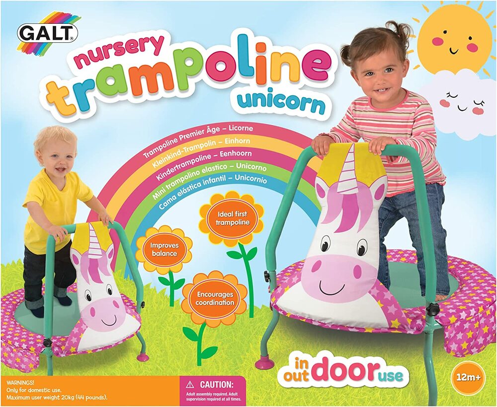 TRAMPOLINE NURSERY UNICORN