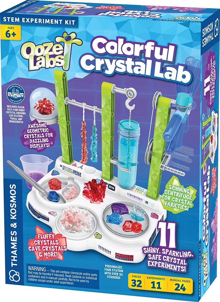 OOZE LABS: COLORFUL CRYSTAL LAB