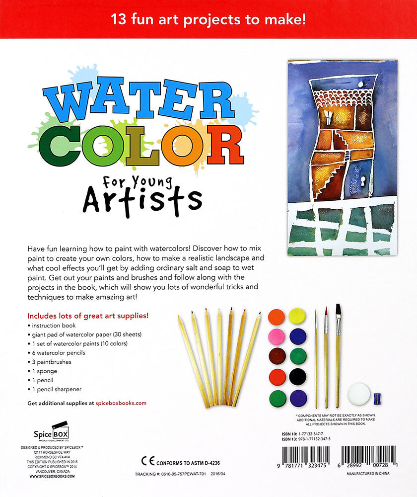 WATERCOLOR FOR KIDS!