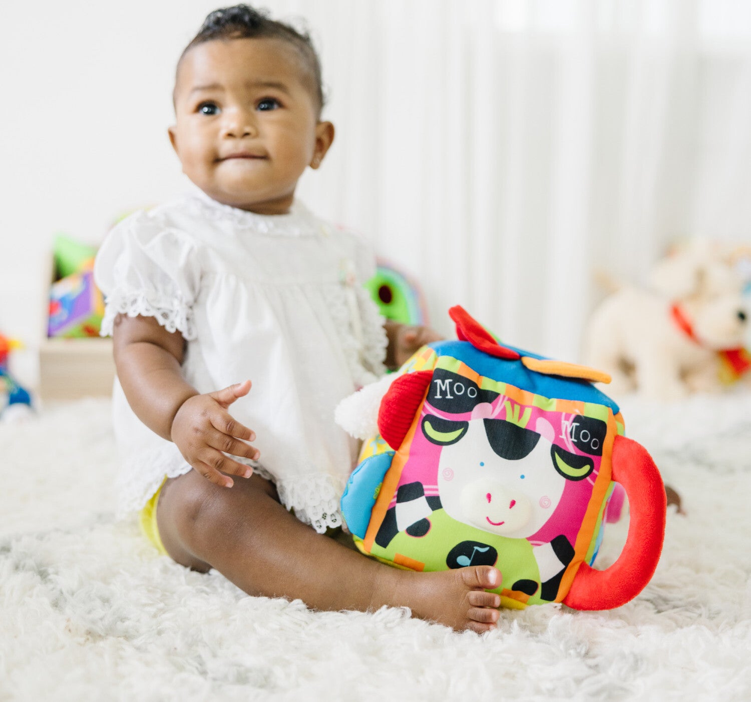 MUSICAL FARMYARD CUBE