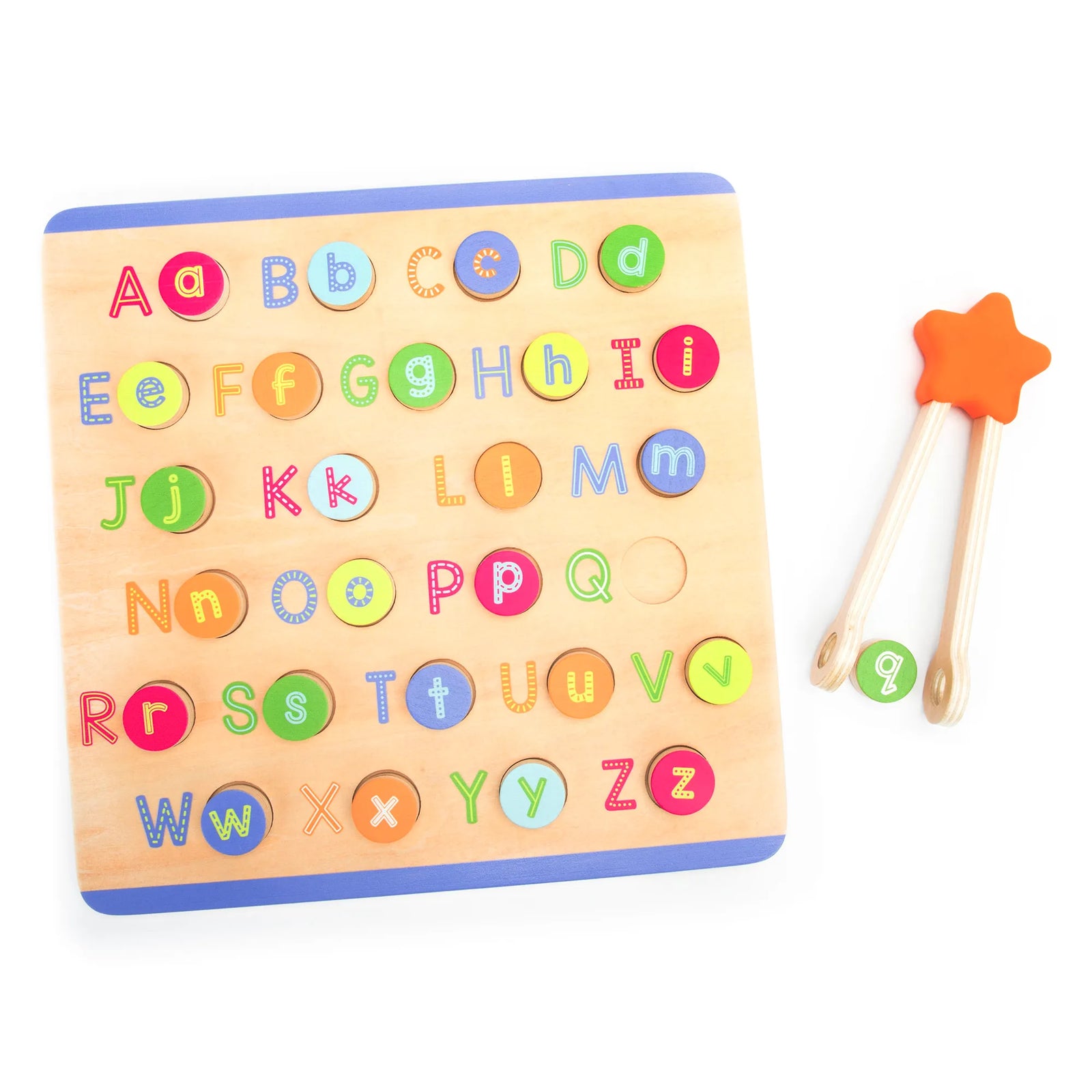 ABC LETTER AND SOUNDS WOODEN PUZZLE
