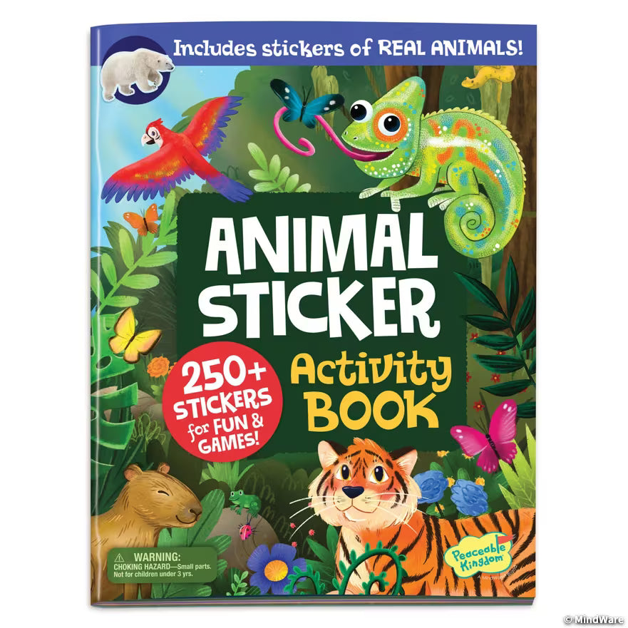 ANIMALS STICKER ACTIVITY BOOK