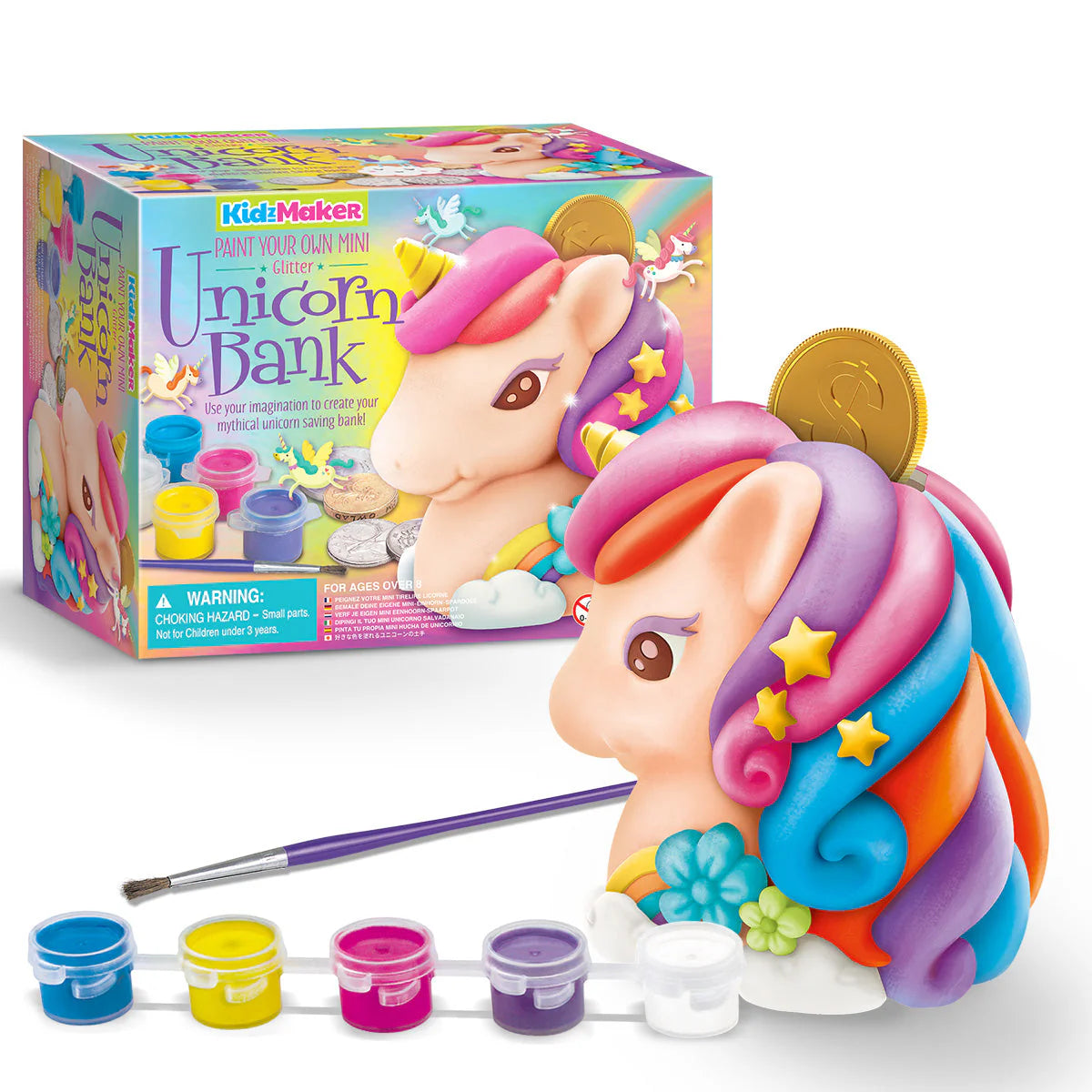 GLITTER UNICORN BANK