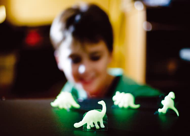 GLOW IN THE DARK 3D DINOSAUR