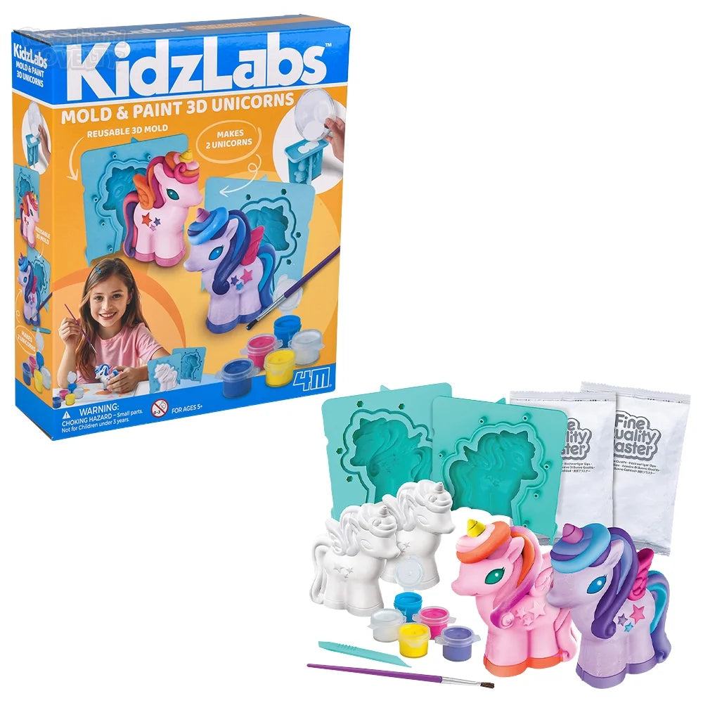 3D MOULD AND PAINT UNICORNS