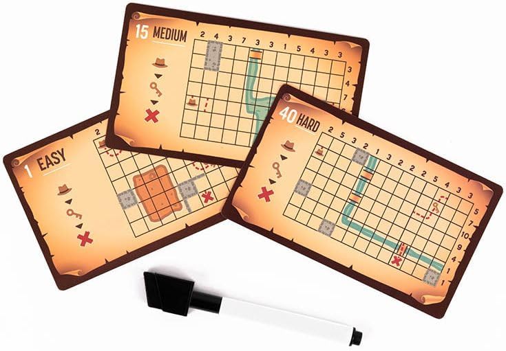 LOST TREASURE LOGIC PUZZLE