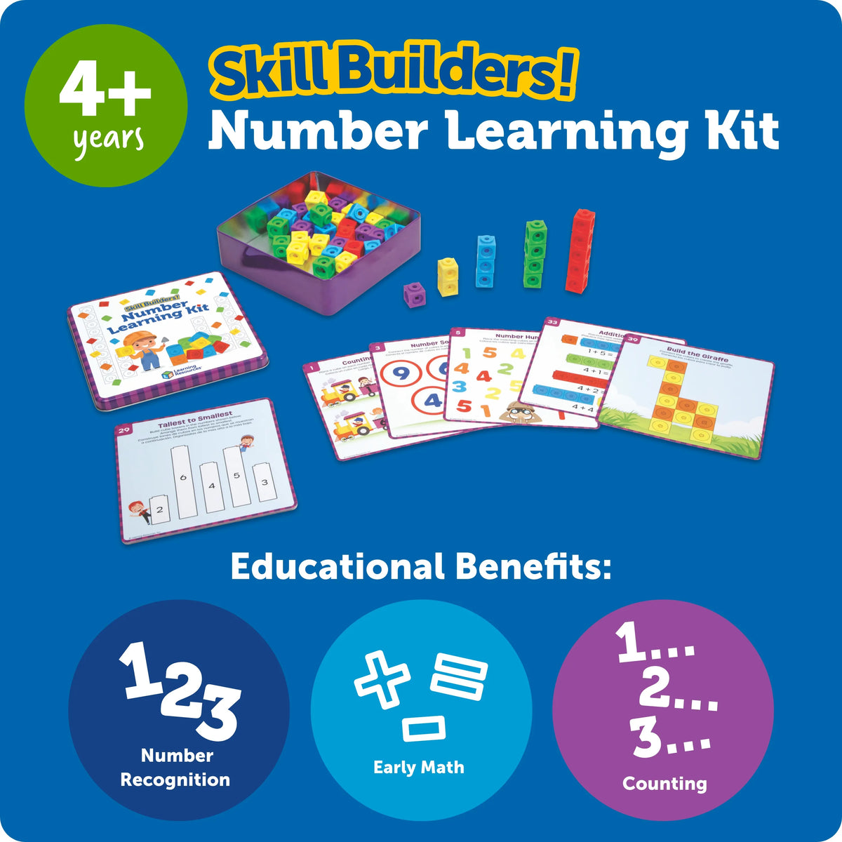 SKILLBUILDERS NUMBERS LEARNING KIT