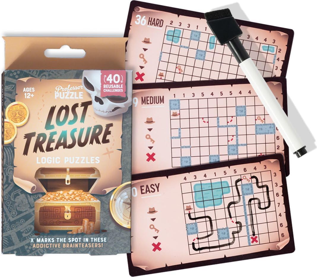 LOST TREASURE LOGIC PUZZLE