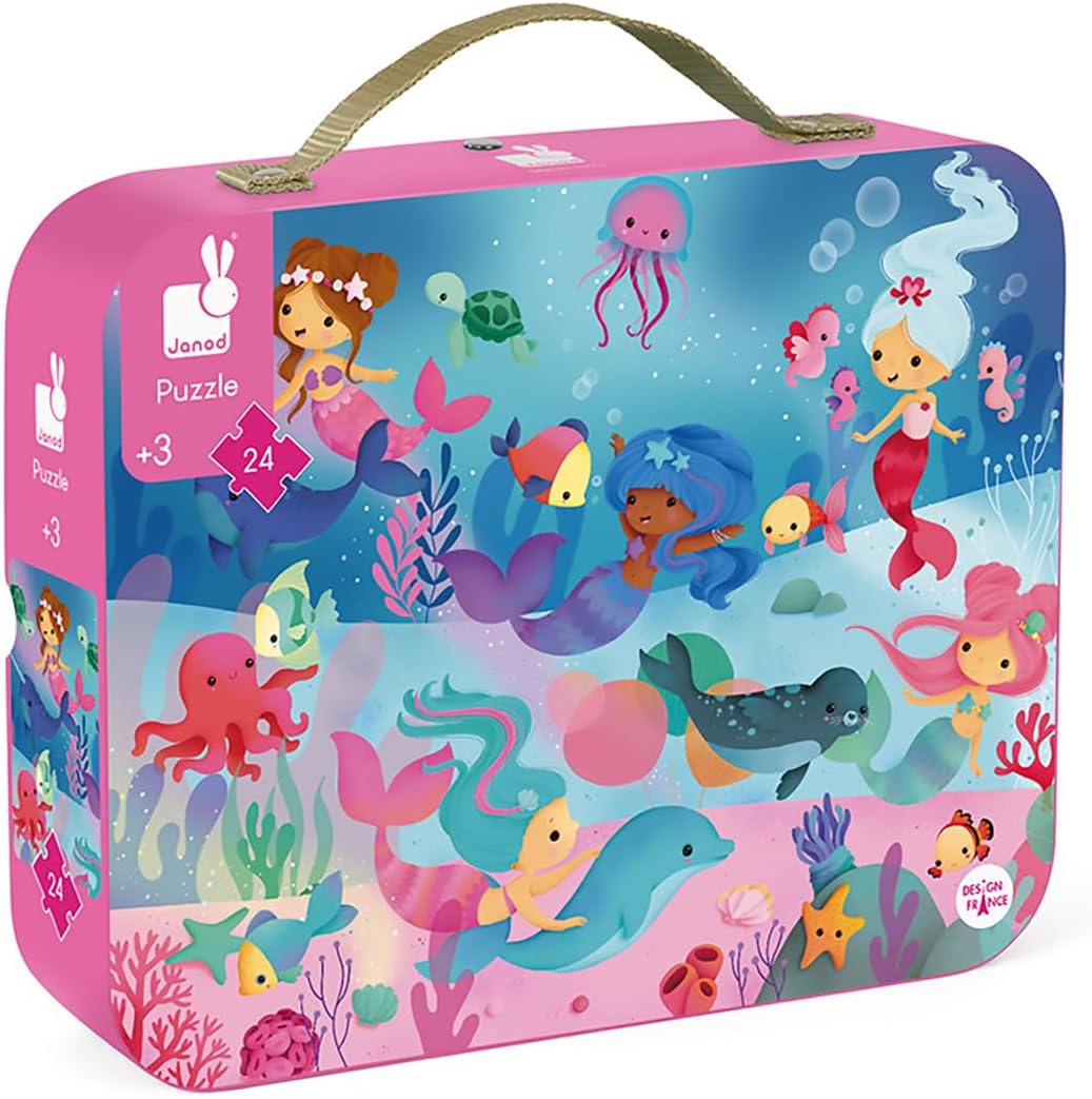 24 PC PUZZLE MERMAIDS