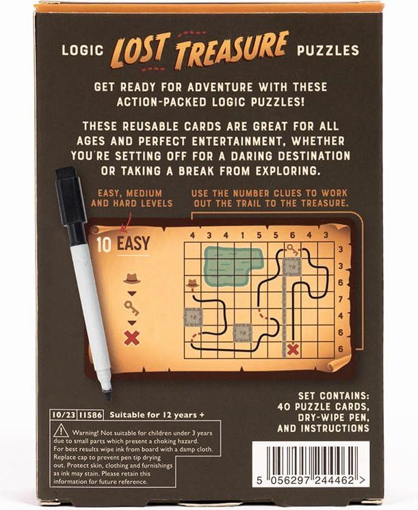 LOST TREASURE LOGIC PUZZLE