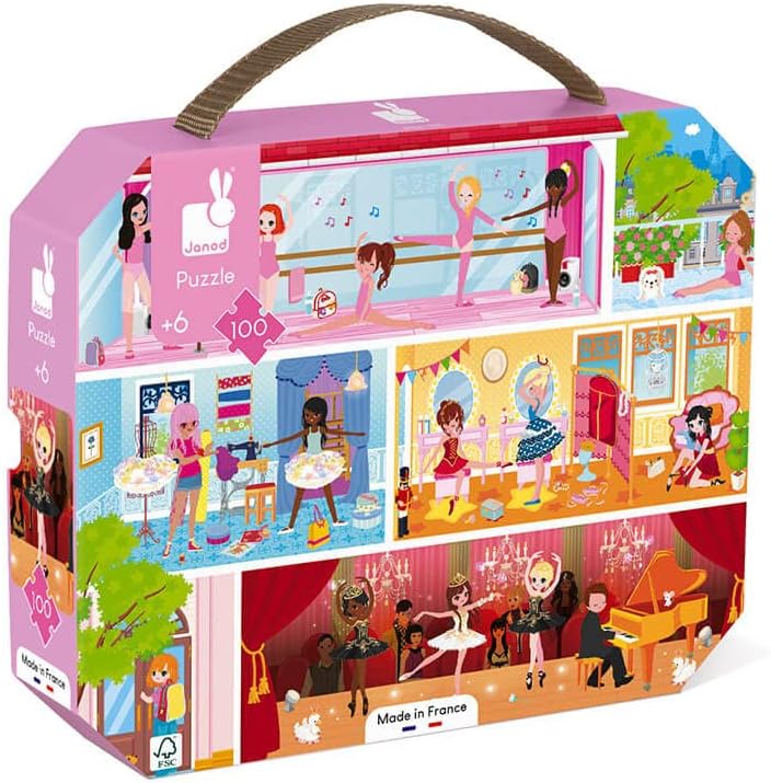 100 PC PUZZLE DANCE ACADEMY