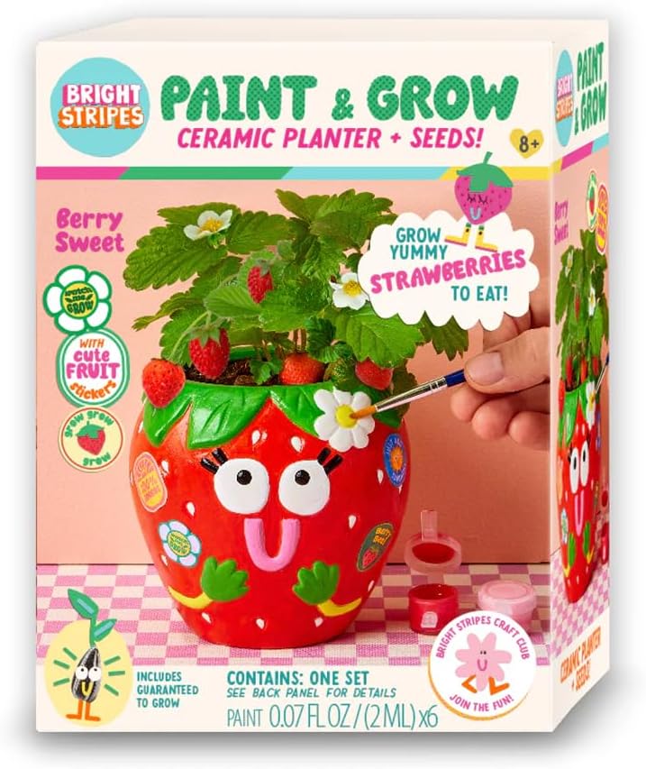 PAINT AND GROW STRAWBERRY