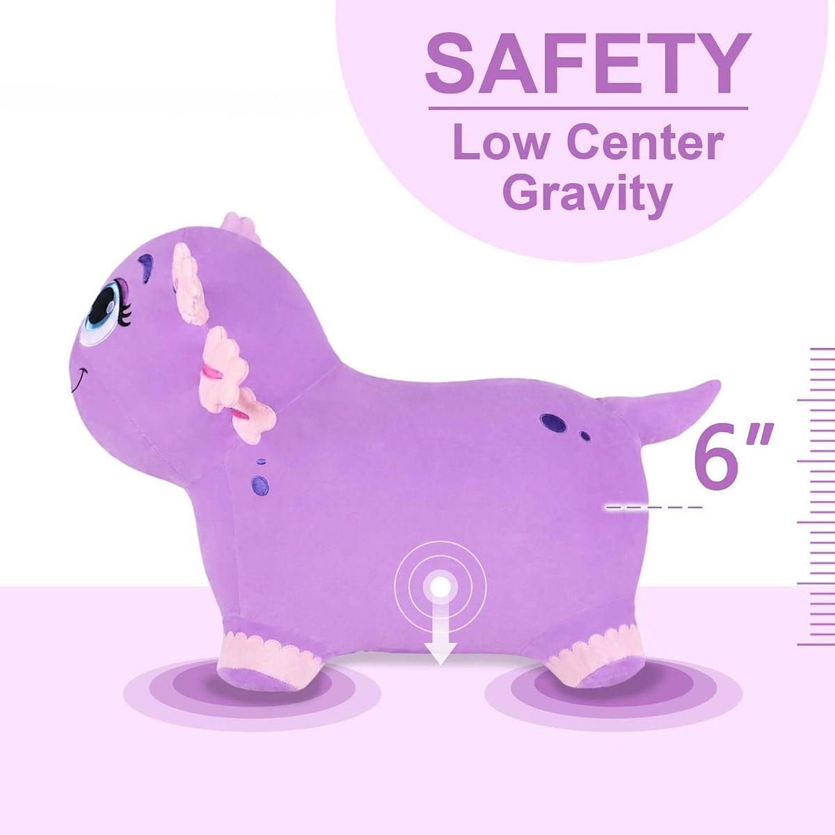 BOUNCY PURPLE AXOLOTL