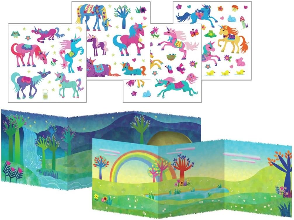 MAGICAL UNICORNS REUSABLE STICKER