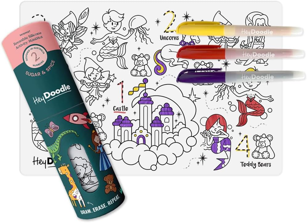 SUGAR AND SPICE COLORING MAT