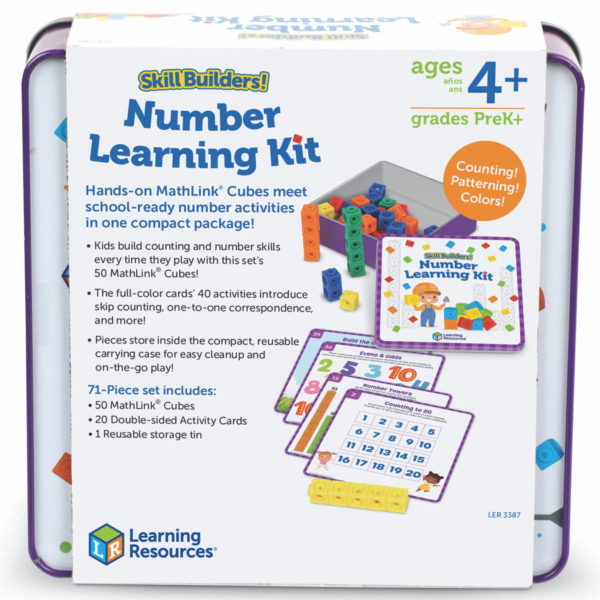 SKILLBUILDERS NUMBERS LEARNING KIT
