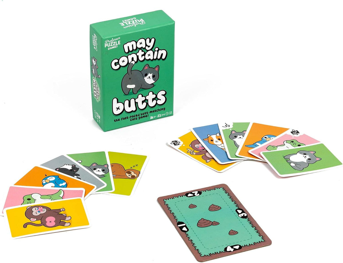 MAY CONTAIN BUTTS