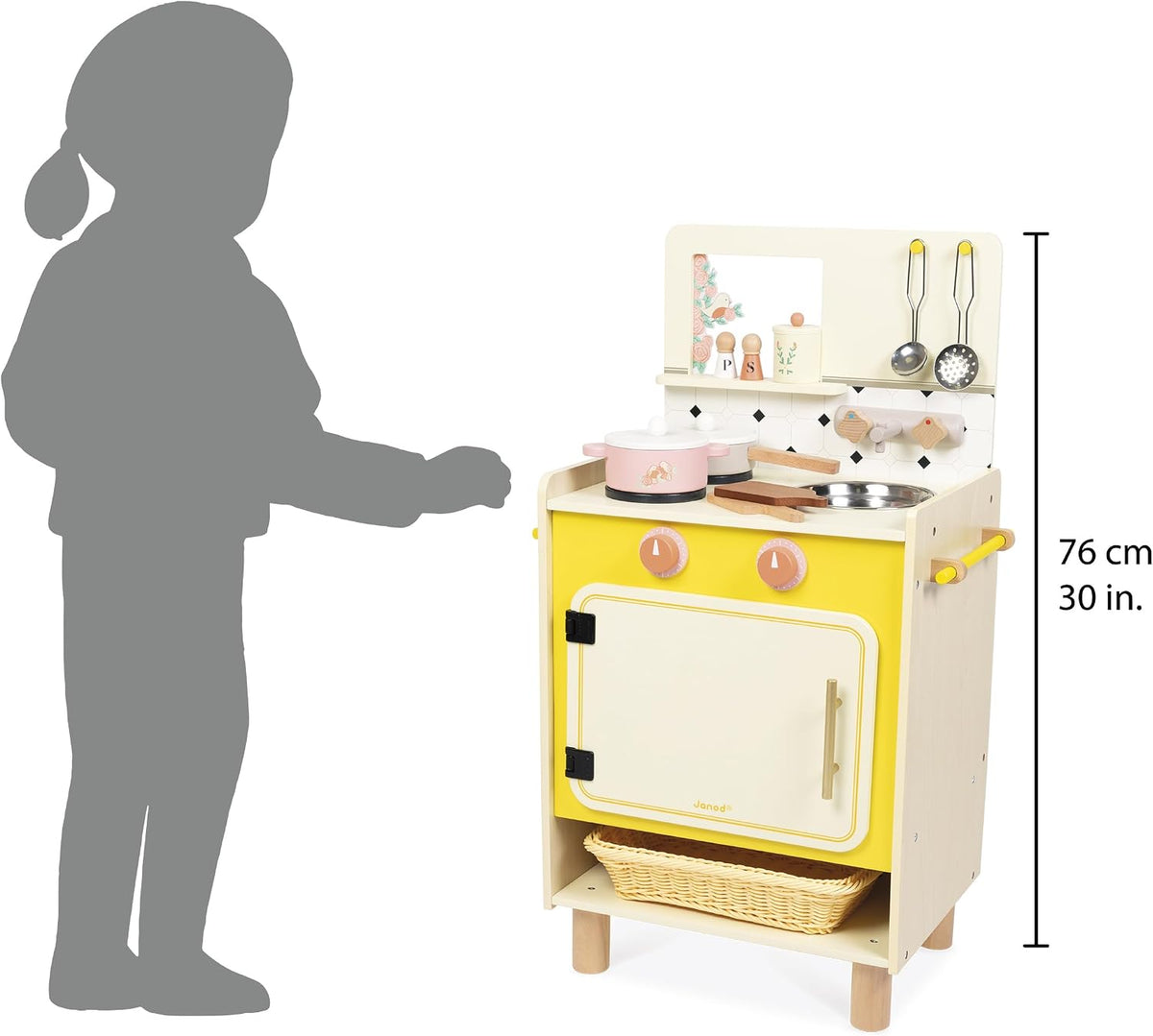 COTTAGE CHIC COMPACT COOKER