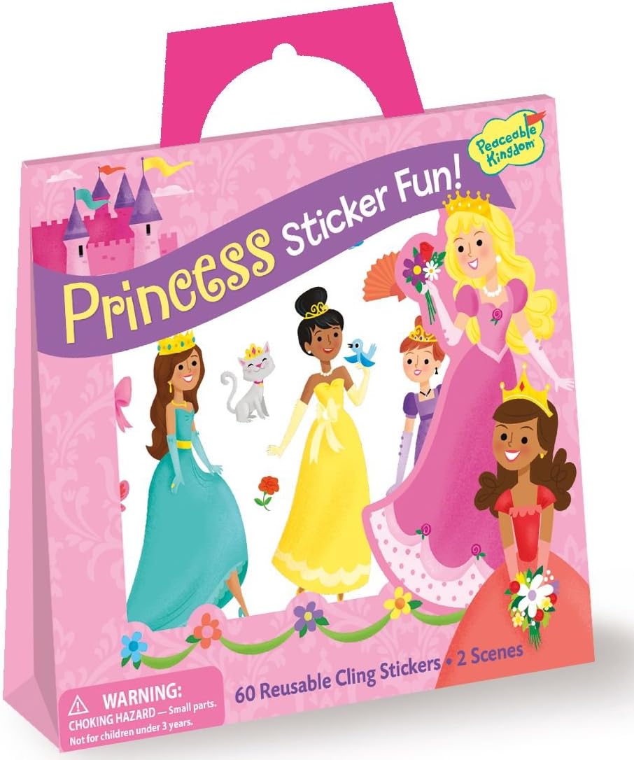 PRINCESS REUSABLE STICKERS
