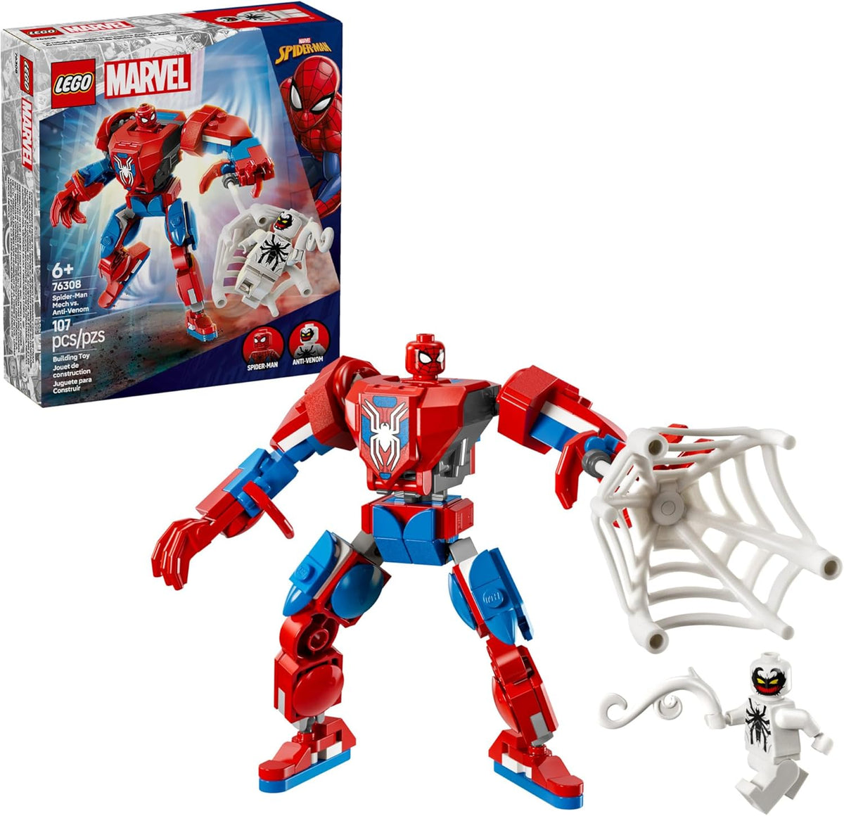 SPIDER MAN MECH VS ANTI VENOM